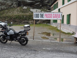 Italië met Stelvio Motorreizen I did the passo Gavia